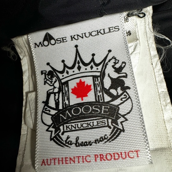 Black Moose knuckles jacket. - Picture 4 of 5